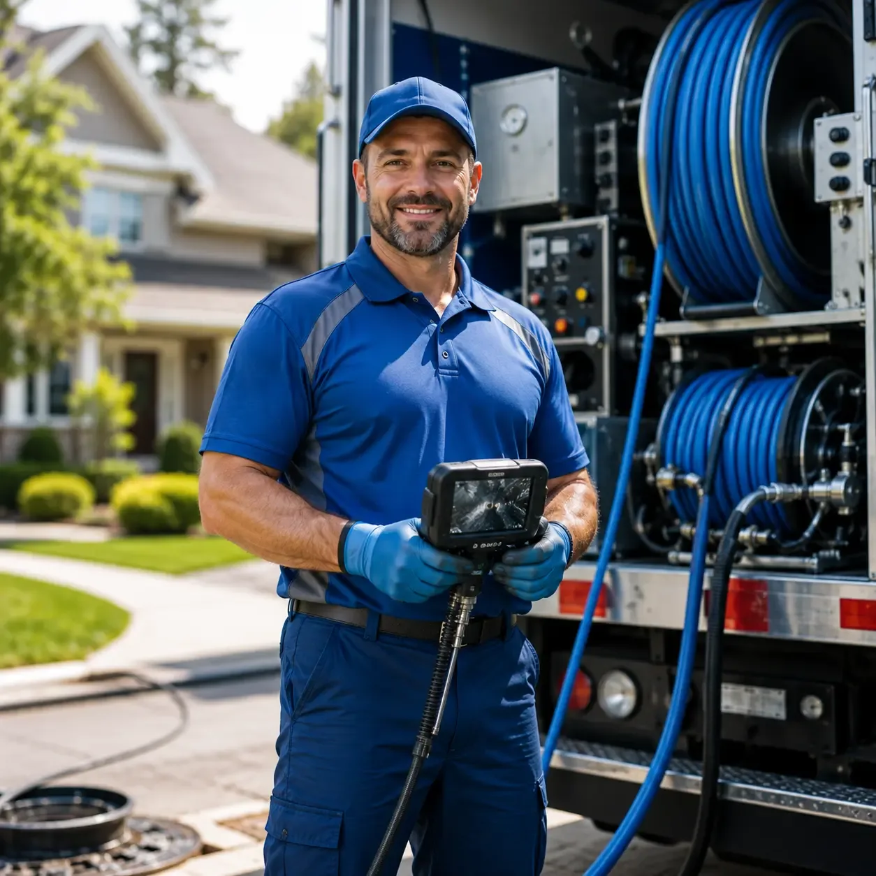 Local outdoor drain cleaning specialists in White Hall, AR